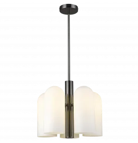 Lampa wisząca SEOUL P05759BK COSMOLight czarna oprawa w stylu design 