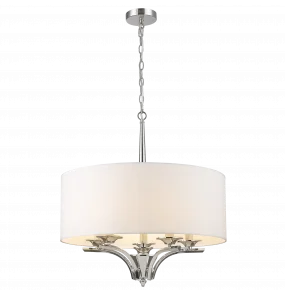 Lampa wisząca ATLANTA P05803NI COSMOLight klasyczna oprawa w kolorze białym