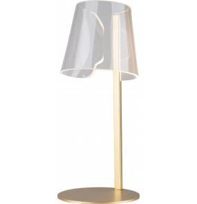 Lampa stołowa SEDA T0040 MAXlight złota oprawa w stylu nowoczesnym 