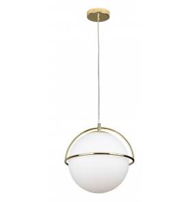 Lampa wisząca SATURN P0381 MAXlight złota oprawa w stylu nowoczesnym 