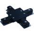 PROFILE RECESSED X CONNECTOR Łącznik krzyżowy wpuszczany WP czarny 1F 8837 Nowodvorski Lighting