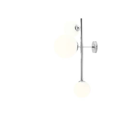 Kinkiet DIONE WALL 3 CHROME 1092Y4 oprawa w kolorze chromu ALDEX