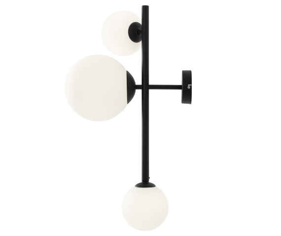Kinkiet DIONE WALL 1092Y1 bestsellerowa oprawa w kolorze czarnym ALDEX