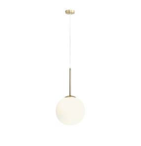 Lampa wisząca BOSSO MEDIUM 30 GOLD 1087G30 oprawa w kolorze złotym ALDEX