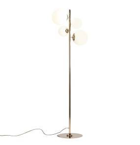 Lampa podłogowa BLOOM FLOOR GOLD 1091A30 oprawa w kolorze złotym ALDEX