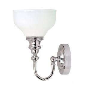 Kinkiet łazienkowy CHeadle BATH/CD1 Elstead Lighting klasyczna oprawa w kolorze chromu