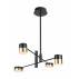 Lampa wisząca PUMA P0404 MAXlight czarno-złota oprawa w stylu nowoczesnym