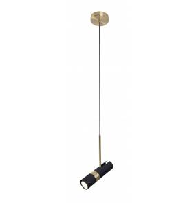 Lampa wisząca PUMA P0408 MAXlight czarno-złota oprawa w stylu nowoczesnym