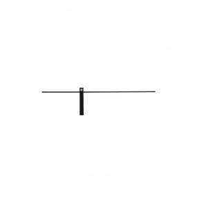 Kinkiet IMPULSE LED M 8116 Nowodvorski minimalistyczna oprawa ścienna w kolorze czarnym