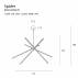 Lampa wisząca Spider P0412 Maxlight 1