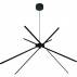 Lampa wisząca Spider P0412 Maxlight nowoczesna oprawa w kolorze czarnym 