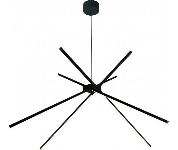Lampa wisząca Spider P0412 Maxlight nowoczesna oprawa w kolorze czarnym 