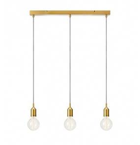 Lampa wisząca BRONX Pendant 3L Straight Bronze 108097 Markslojd złota nowoczesna oprawa wisząca