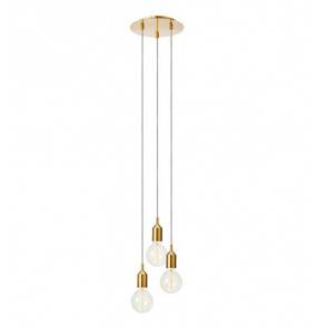 Lampa wisząca BRONX Pendant 3L Round Bronze 108099 Markslojd złota nowoczesna oprawa wisząca