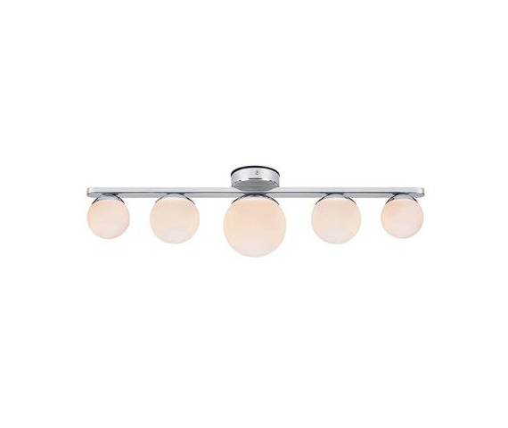 Plafon PURO Ceiling/Wall 5L Chrome/Opal IP44 108066 Markslojd nowoczesna oprawa wisząca