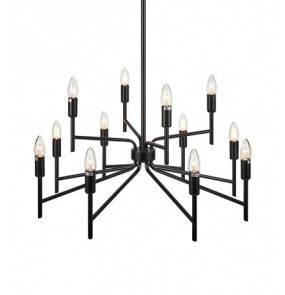 Lampa wisząca REGENT Pendant 12L Painted Black 108107 Markslojd nowoczesna oprawa wisząca