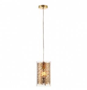 Lampa wisząca Lacy 70341 Endon mosiądzowa oprawa w stylu nowoczesnym