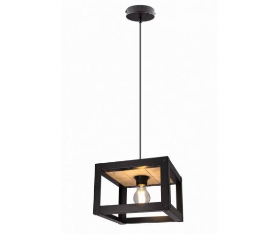 Lampa wisząca LUGOS  P1942-1L Auhilon oprawa w kolorze czarnym