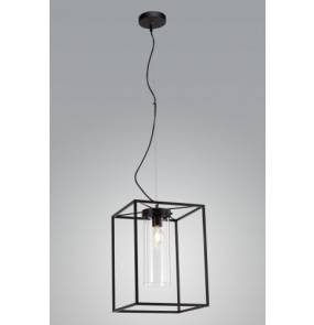 Lampa wisząca MORGAN P1727-1L Auhilon oprawa w kolorze czarnym