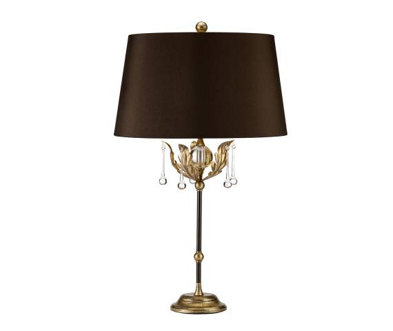 Lampa stołowa Amarilli AML/TL BR/GLD Elstead Lighting brązowo-złota oprawa w klasycznym stylu