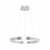 Lampa wisząca Carlo PL200910-600-SL Zuma Line srebrna oprawa w nowoczesnym stylu