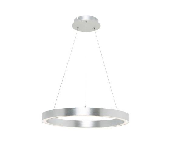 Lampa wisząca Carlo PL200910-600-SL Zuma Line srebrna oprawa w nowoczesnym stylu