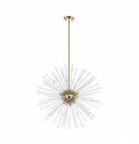 Lampa wisząca Urchin P0491-09D-F7AC oprawa w kolorze złotym ZUMA LINE