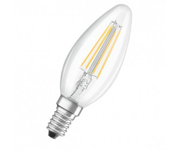 Żarówka LED E14 świeca 4W 2700K dekoracyjna OSRAM