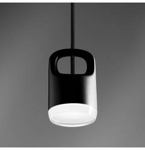 Lampa wisząca Bag 0053.30.NE VIVIDA International minimalistyczna lampa wisząca w kolorze czarny mat