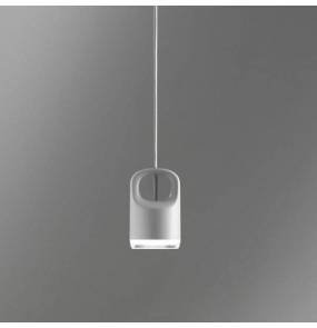 Lampa wisząca Bag 0053.31.BI VIVIDA International minimalistyczna potrójna  lampa wisząca w kolorze białym