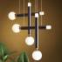 LAMPA WISZACA SEVENTY 4 BRAZ  3