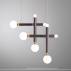 LAMPA WISZACA SEVENTY 4 BRAZ  5