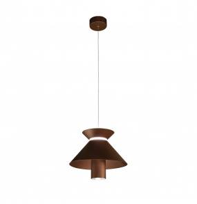 Lampa wisząca Hollyaudrey 0077.30.BRO VIVIDA International minimalistyczna lampa wisząca brązowa