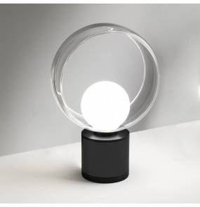 Lampa stołowa Cosmit 0082.41.NE VIVIDA International minimalistyczna lampa stołowa czarna LED duża