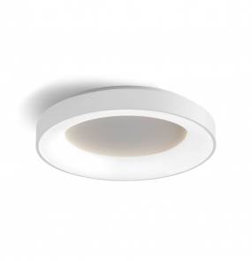 Plafon Inner R 0043.21.BI DIM WN VIVIDA International nowoczesny plafon w kolorze białym LED średni średnica 60cm