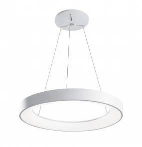 Lampa wisząca Inner R 0043.30.BI VIVIDA International efektowna lampa wisząca biała LED średnica 60 cm