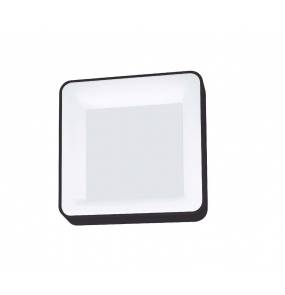 Plafon Inner S 0044.20.NE VIVIDA International nowoczesny plafon w kolorze czarnym LED mały 40 X 40 cm