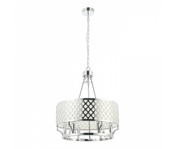Lampa wisząca Verno Cromo klasyczna oprawa w kolorze chromu