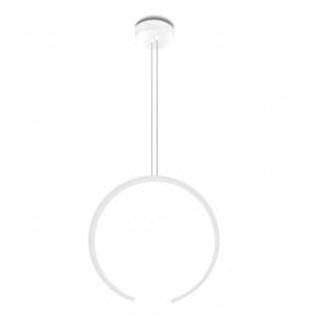 Lampa wisząca Olympic 0074.30  VIVIDA International niezwykła minimalistyczna lampa wisząca biała | LED | średnica 45 cm 