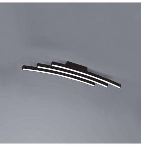Plafon Bow 0041.20.NE VIVIDA International niezwykły kinkiet/plafon w kolorze czarnym| LED