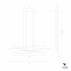 lampa WISZACA lil wave wiszaca vivida international duza techn