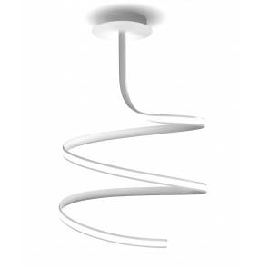 Lampa wisząca Ribbon 0030.21 DIM W VIVIDA International efektowna lampa wisząca w kolorze białym | LED | możliwość ściemniania | ciepła barwa