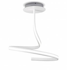 Lampa wisząca Ribbon 0030.20 N VIVIDA International efektowna lampa wisząca w kolorze białym | LED  | naturalna barwa