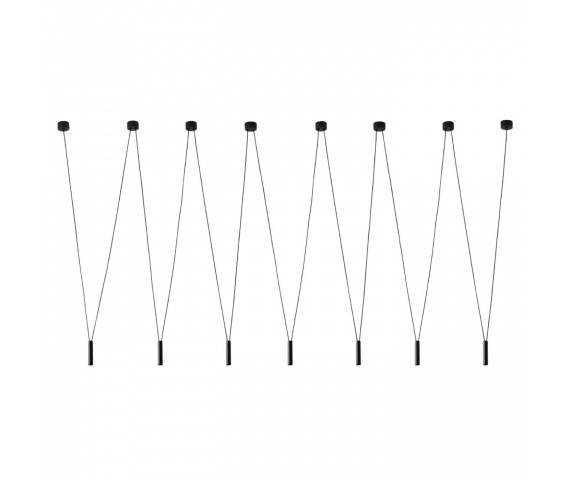 Lampa wisząca Viva VII Nero OR84344 Orlicki Design nowoczesna lampa wisząca w kolorze czarnym