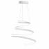 Lampa wisząca Spiral 0036.30 DIM W VIVIDA International imponująca lampa wisząca w kolorze białym | LED | możliwość ściemniania | ciepła barwa