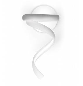 Kinkiet Flame 0029.10.BI N VIVIDA International elegancki kinkiet w kolorze białym | LED | naturalna barwa