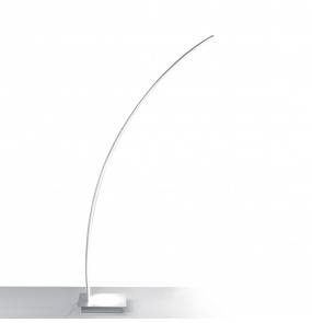Lampa podłogowa Bracket 0037.50.BI N VIVIDA International nowoczesna niezwykła lampa podłogowa biała | LED | barwa naturalna