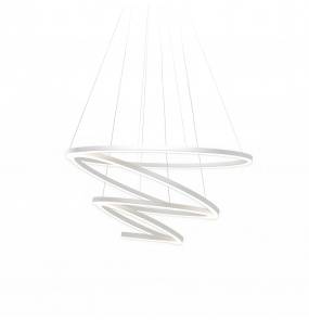 Lampa wisząca Hurricane 0001.33 VIVIDA International elegancka lampa wisząca biała | LED | średnica: 100 cm