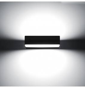 Kinkiet Block 0035.11.NE VIVIDA International minimalistyczny kinkiet w kolorze czarnym| LED |
