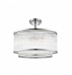 Lampa sufitowa SERGIO C0528-05H-F4AC oprawa w kolorze srebrnym ZUMA LINE